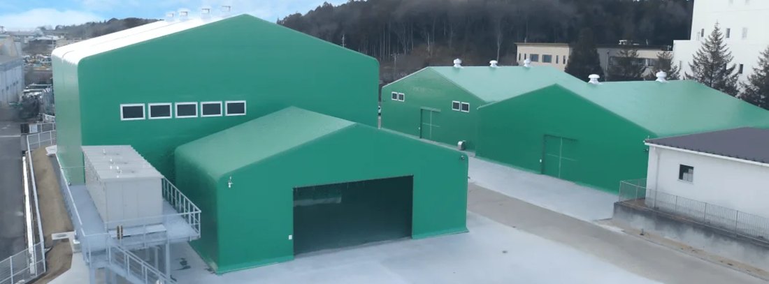 固定シートハウスの施工例